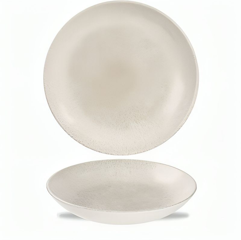 Deep Plate 18.2 cm Studio Prints Raku Agate Grey - Churchill