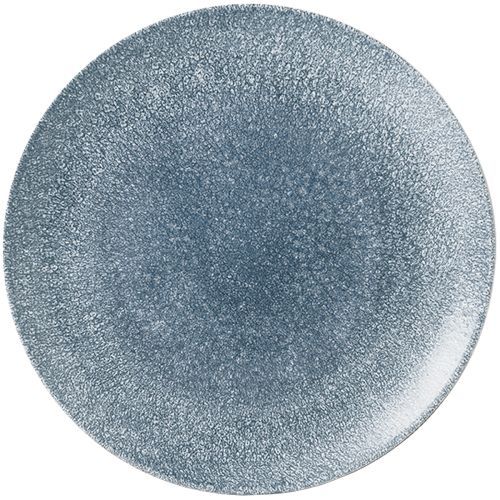 Flat Plate 28.8 cm Studio Prints Raku Topaz Blue - Churchill