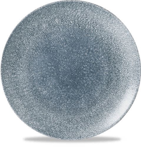 Flat Plate 26 cm Studio Prints Raku Topaz Blue - Churchill
