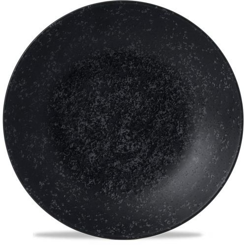 Deep Plate 25 cm Menu Shades Caldera Ash Black - Churchill