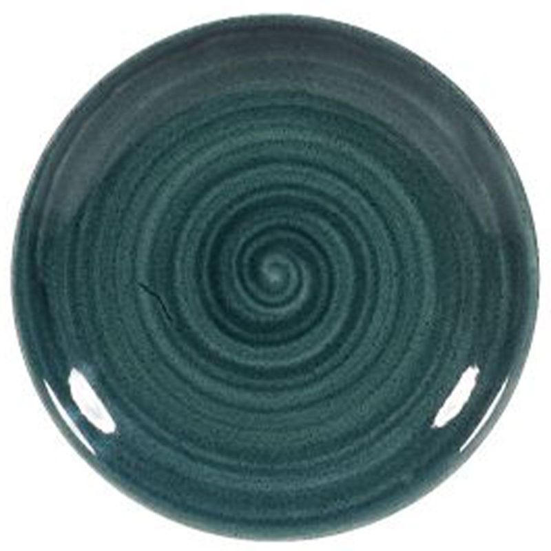 Flacher Teller 16,5 cm Stonecast Patina Rustic Teal - Churchill