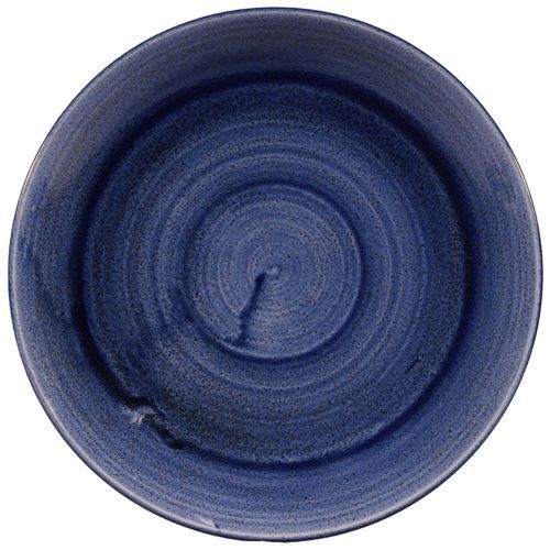 Flat Plate 26 cm Stonecast Patina Cobalt Blue - Churchill