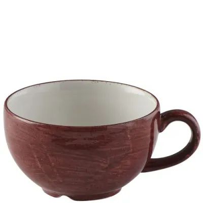 Cappuccino Cup 22.7 cl Stonecast Patina Rust Red - Churchill