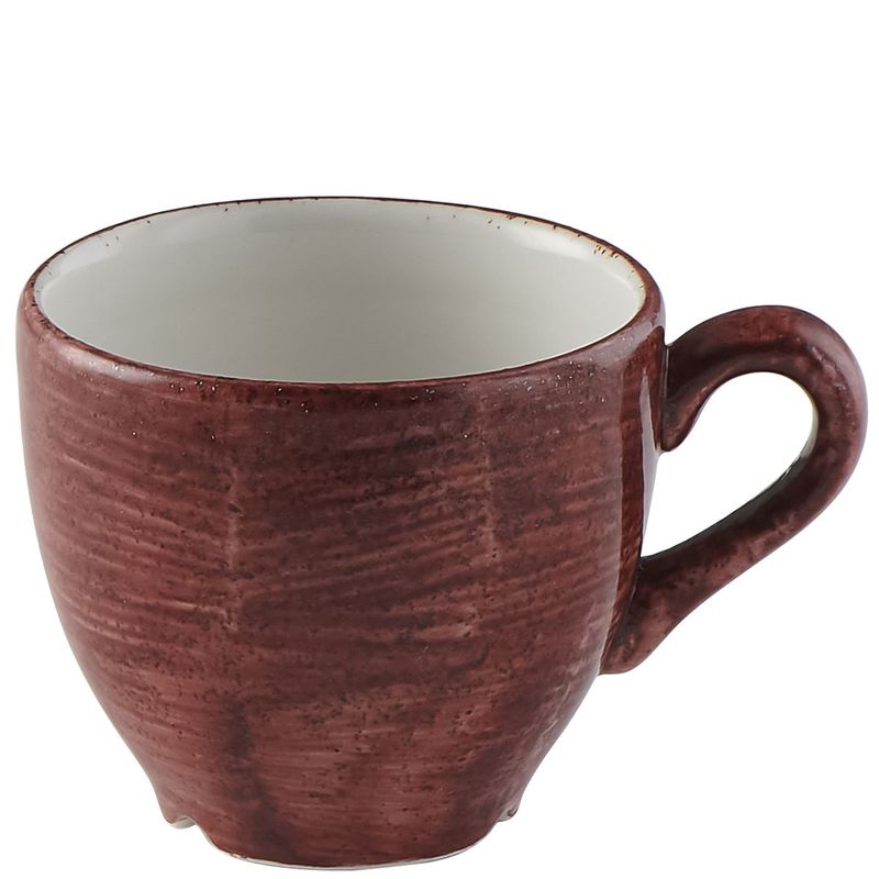 Espresso Cup 10 cl Stonecast Patina Rust Red - Churchill