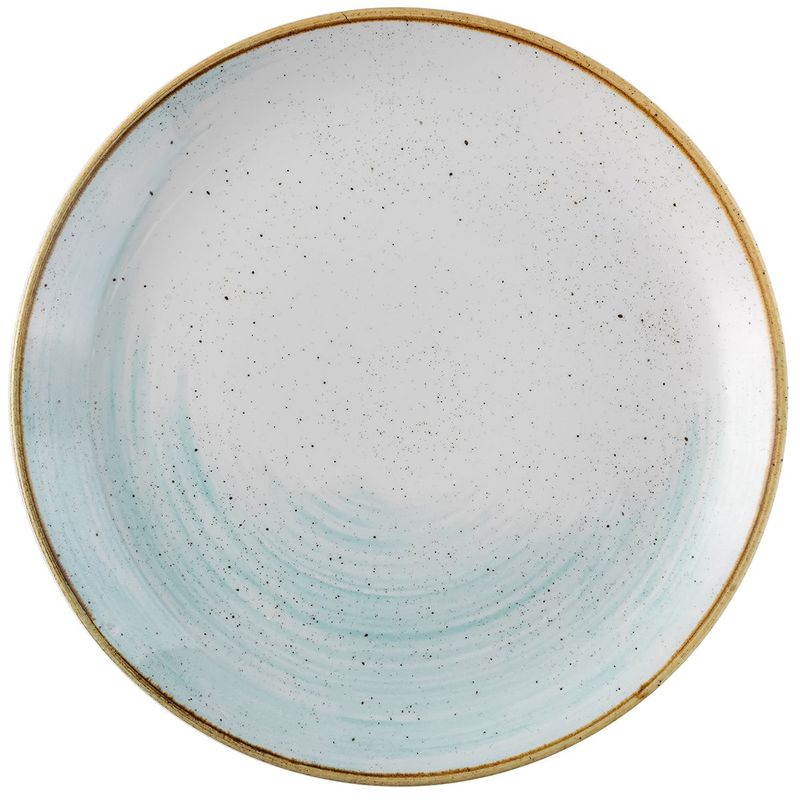 Flat Plate 28.8 cm Stonecast Accents Duck Egg - Churchill