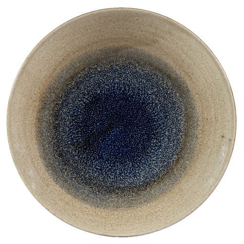 Deep Plate 22.5 cm Stonecast Aqueous Bayou - Churchill