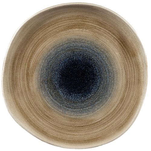 Organic Plate 26.4 cm Stonecast Aqueous Bayou - Churchill