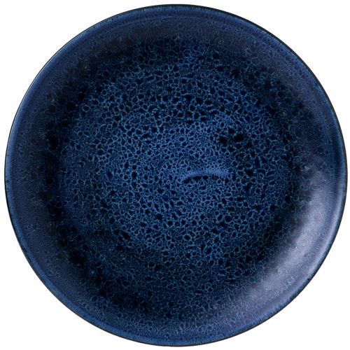 Flat Plate 28.8 cm Stonecast Plume Ultramarine - Churchill