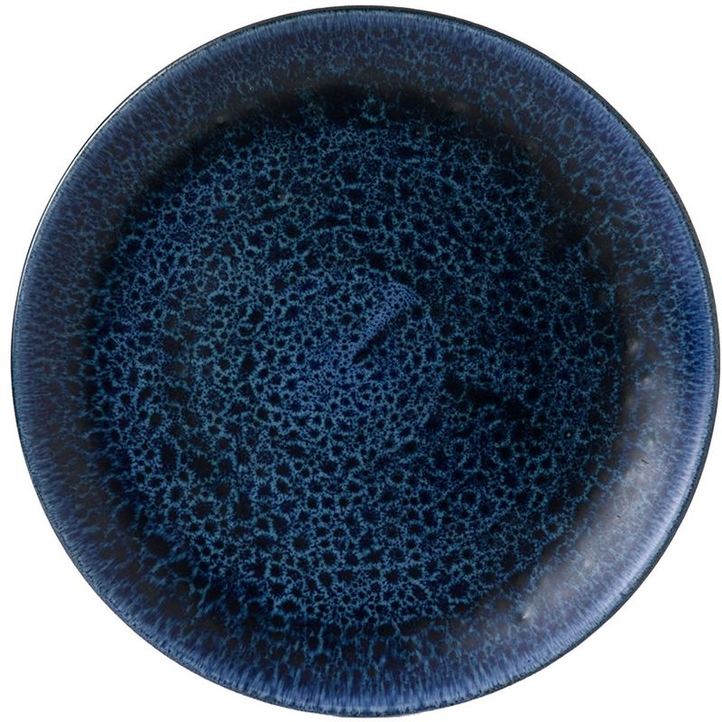 Flat Plate 21.7 cm Stonecast Plume Ultramarine - Churchill