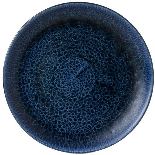 Flat Plate 16.5 cm Stonecast Plume Ultramarine - Churchill