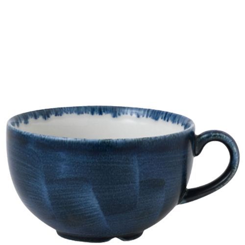 Cappuccino Cup 34 cl Stonecast Plume Ultramarine - Churchill