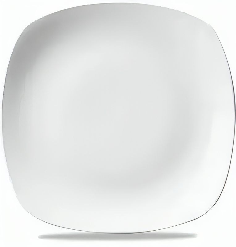 Square Plate 29.3 cm X Squared White - Churchill
