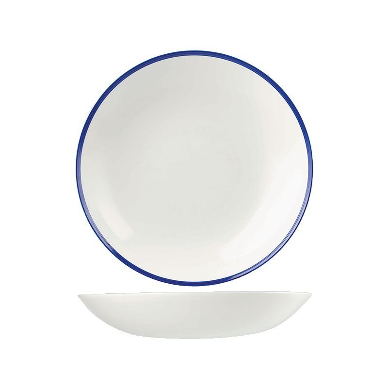 Deep Plate 31 cm Retro Blue - Churchill