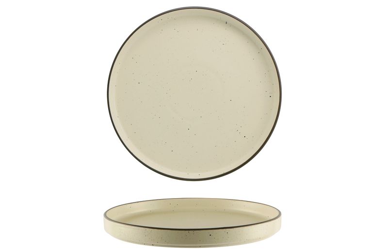 Nordic Plate 27 cm Selas Ecru - Ariane