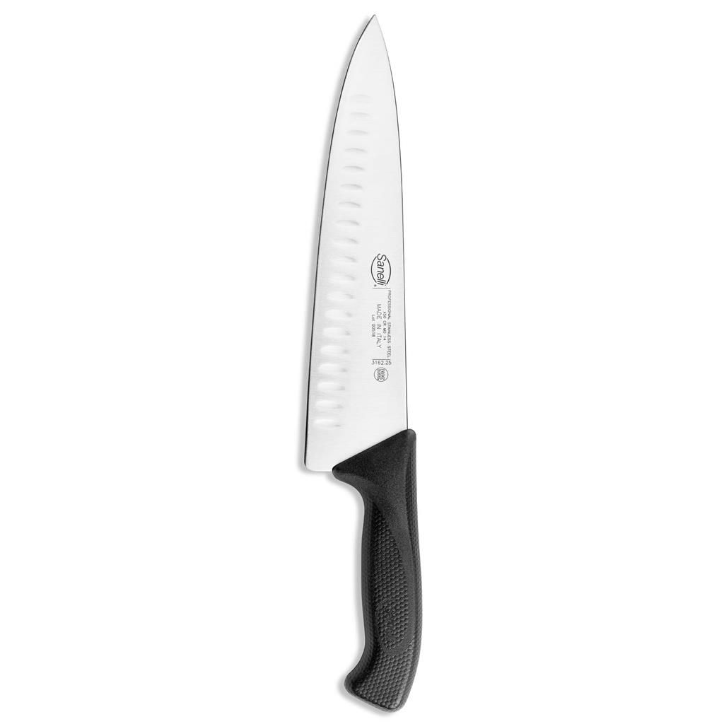 Hollow-Edge Chef's Knife 25 cm Skin - Sanelli