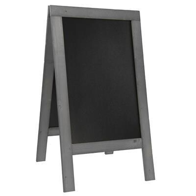 Securit - Sandwich Board 131 x 72 cm Natural Grey