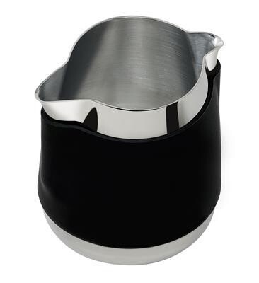 Ilsa Reverse Revolution milk jug 50 cl stainless steel 2 spouts silicone horeca