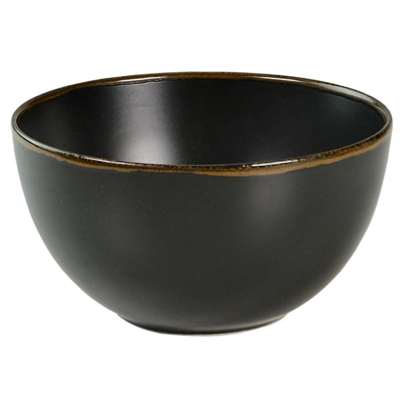 23 cm porcelain bowl Gloomy Nero Costa Verde for horeca use