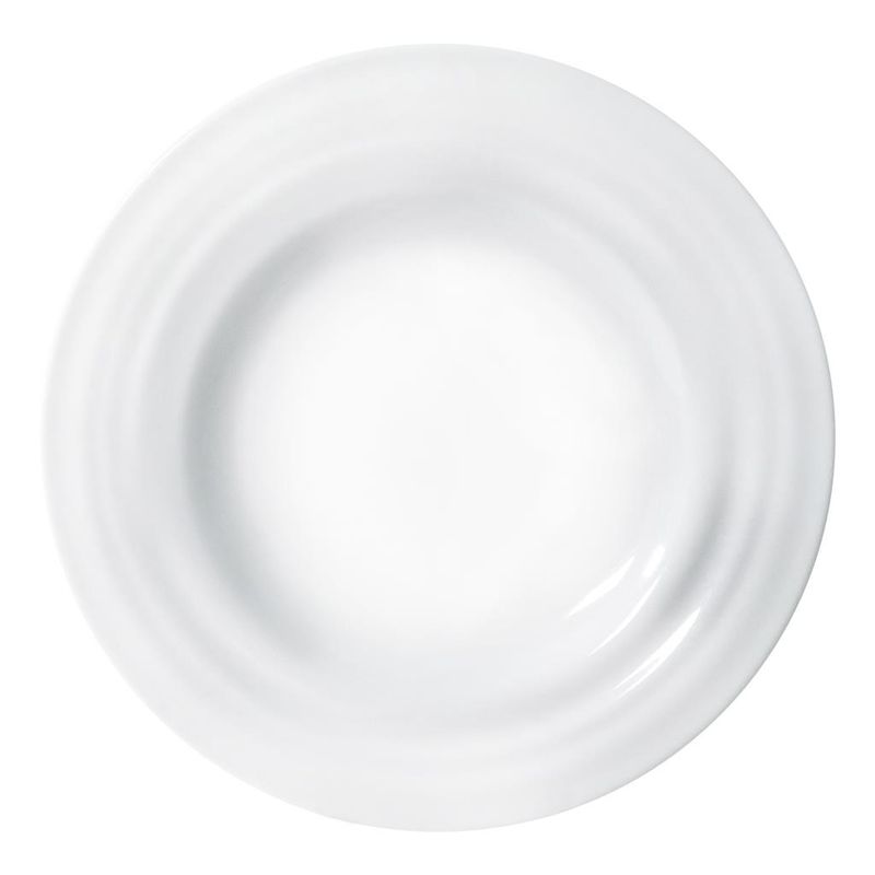 Flat Plate 28 cm Agma White - Costa Verde