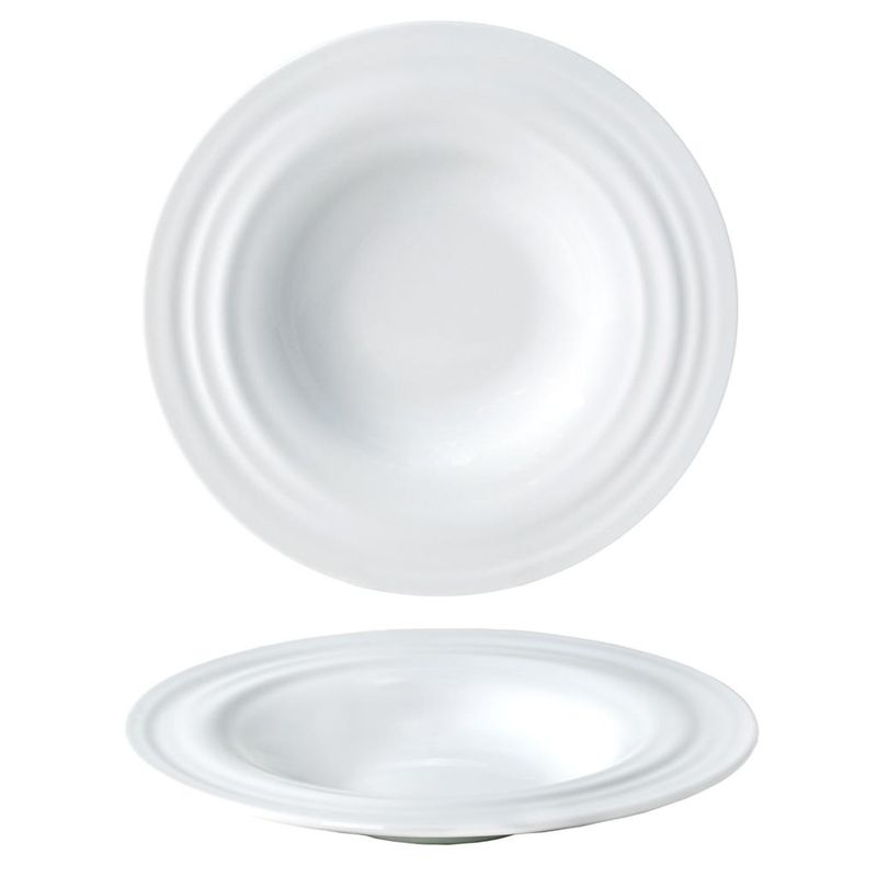 28 cm pasta plate Agma White Costa Verde for horeca use
