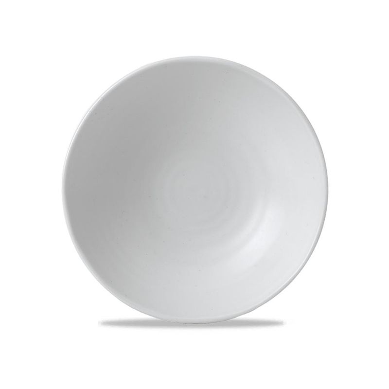 Flat Coupe Plate Organic 29 cm White - Dudson
