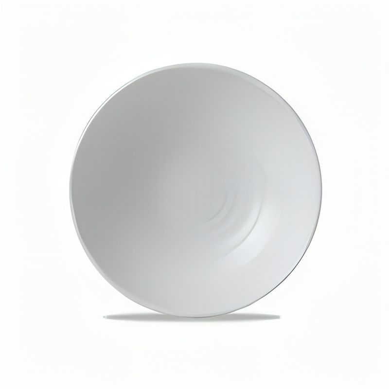 Flat Coupe Plate Organic 27.5 cm White - Dudson