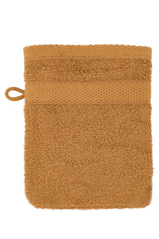 Set of 2 Sponge Mitts 15 x 21 cm Light Brown - Tirolix