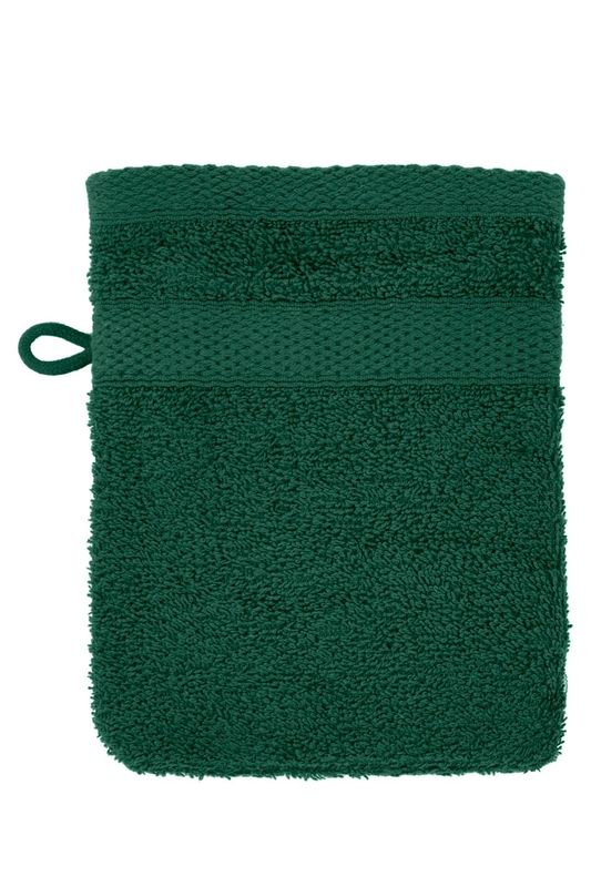 Set of 2 Sponge Mitts 15 x 21 cm Dark Green - Tirolix