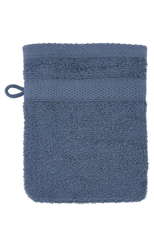 Set of 2 Sponge Mitts 15 x 21 cm Stone Blue Jeans - Tirolix