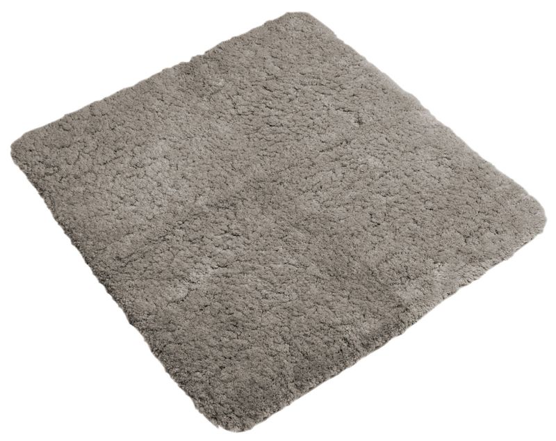 Microfiber Bath Mat 60 x 60 cm Taupe - Tirolix
