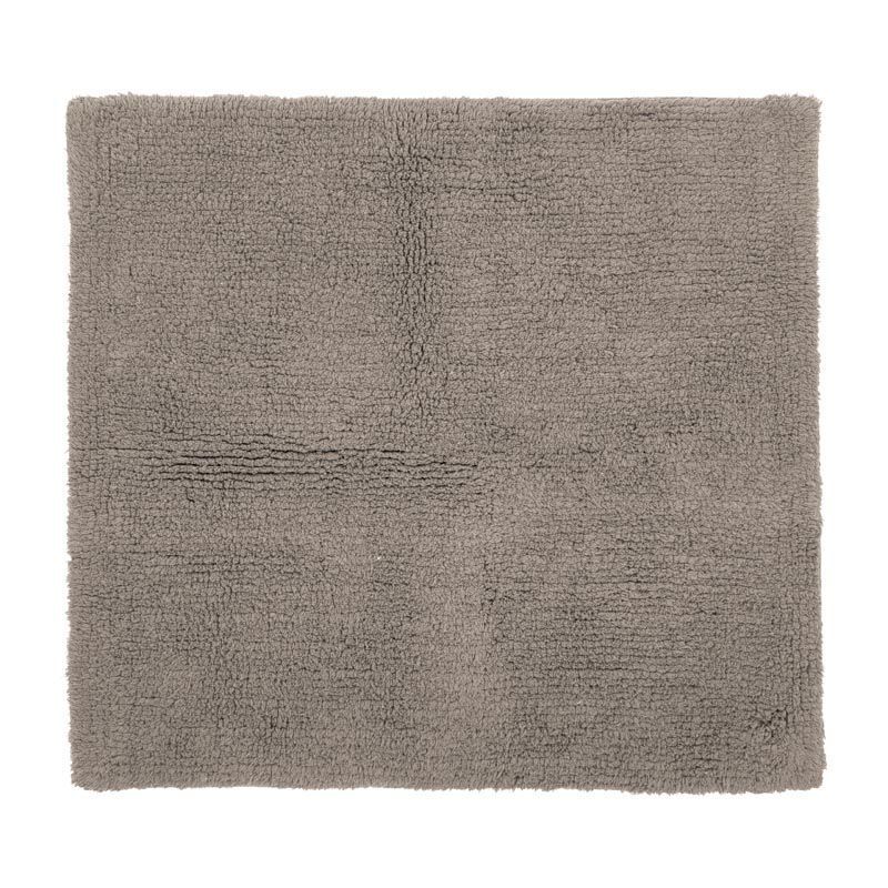 Bath Mat in Terry Cloth 60 x 60 cm Taupe - Tirolix