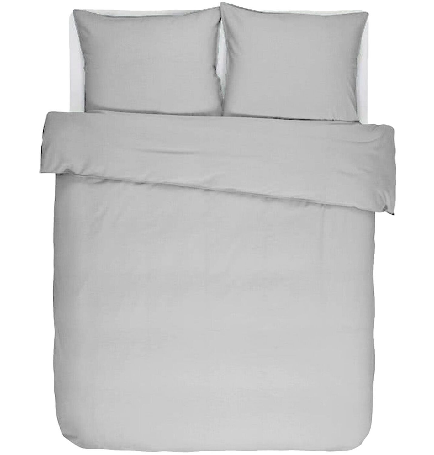 Duvet Cover with Pillowcases 240 x 220 cm Light Grey - Tirolix