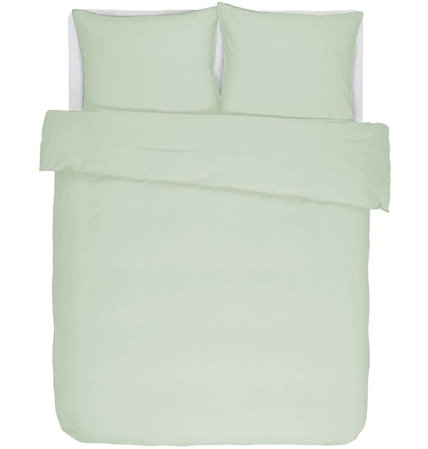 Duvet Cover with Pillowcases 240 x 220 cm Light Green - Tirolix