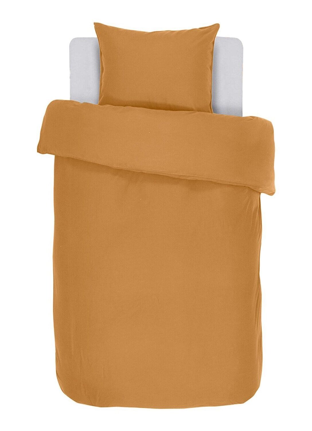 Duvet Cover with Pillowcase 140 x 200 cm Rust - Tirolix