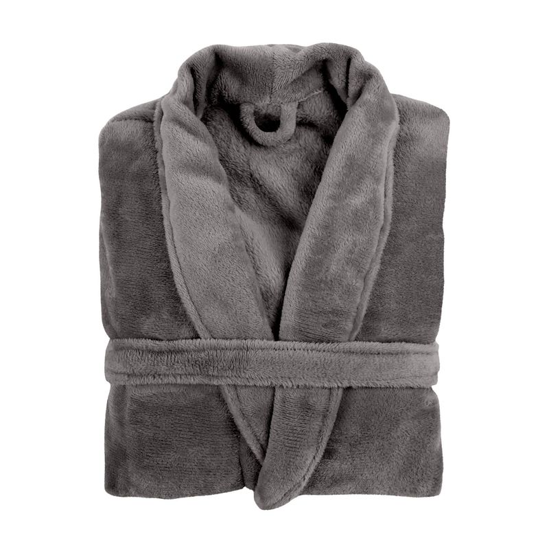 Microfleece Robe L/XL Grey - Tirolix
