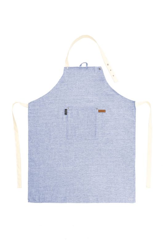 Melange Apron 68 x 85 cm Blue - Tirolix