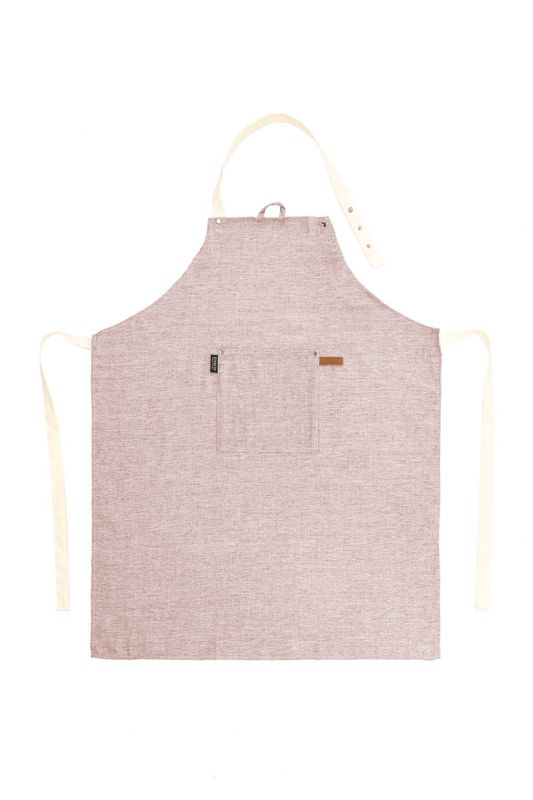 Melange Apron 68 x 85 cm Red - Tirolix