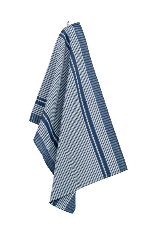 Tea Towels/Waffle Towels 4 Pieces 50 x 70 cm Blue - Tirolix