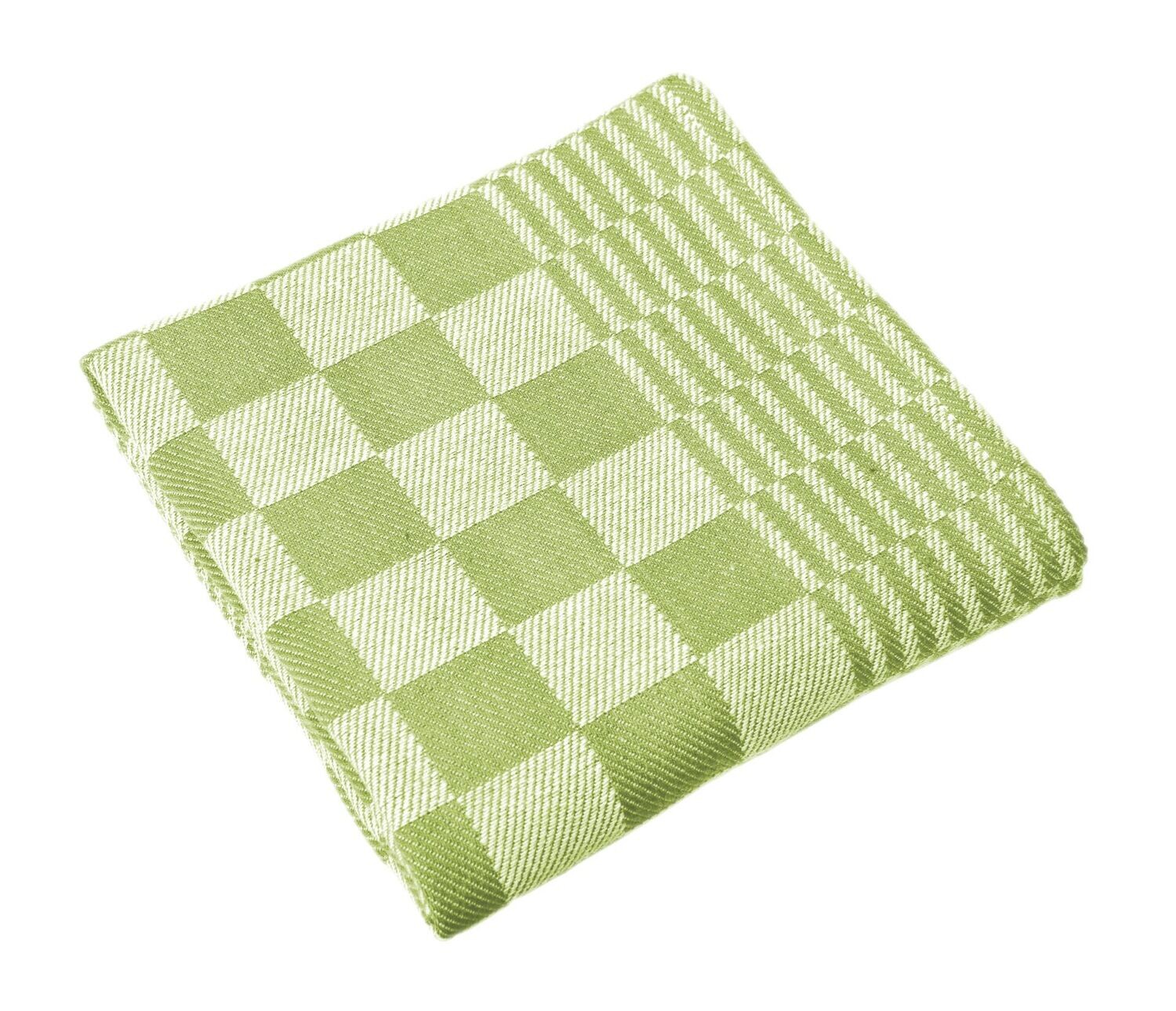 Checkered Dish Towels/Tea Towels 6 Pieces 65 x 65 cm Lime - Tirolix