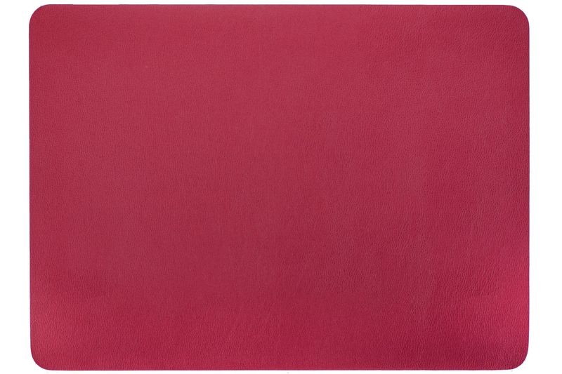 Eco-leather Placemat 33x45 cm Red - Tirolix