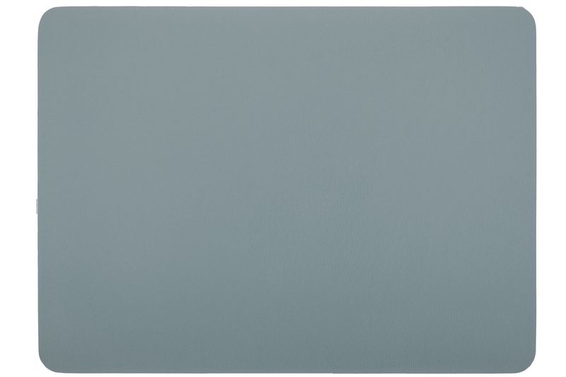 Light Stone Blue Faux Leather Placemat 33x45 cm - Tirolix