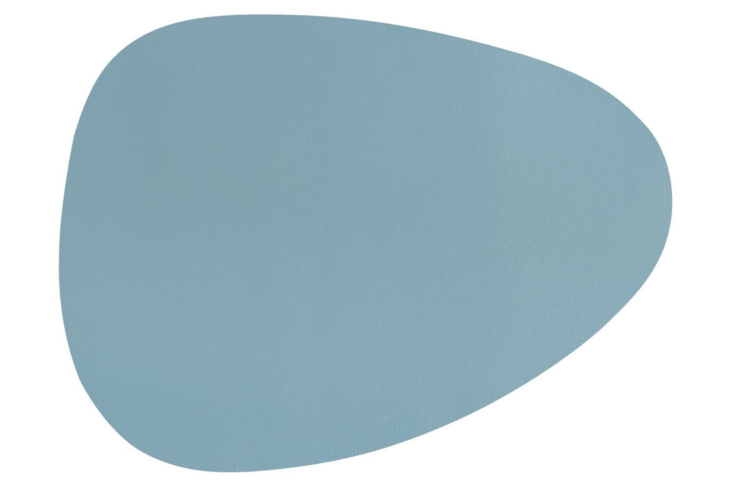 Light Blue Faux Leather Placemat 43x32 cm - Tirolix