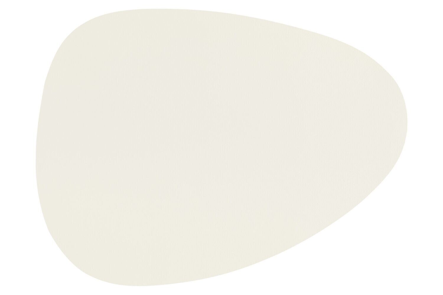 Faux Leather Placemat 43x32 cm White - Tirolix