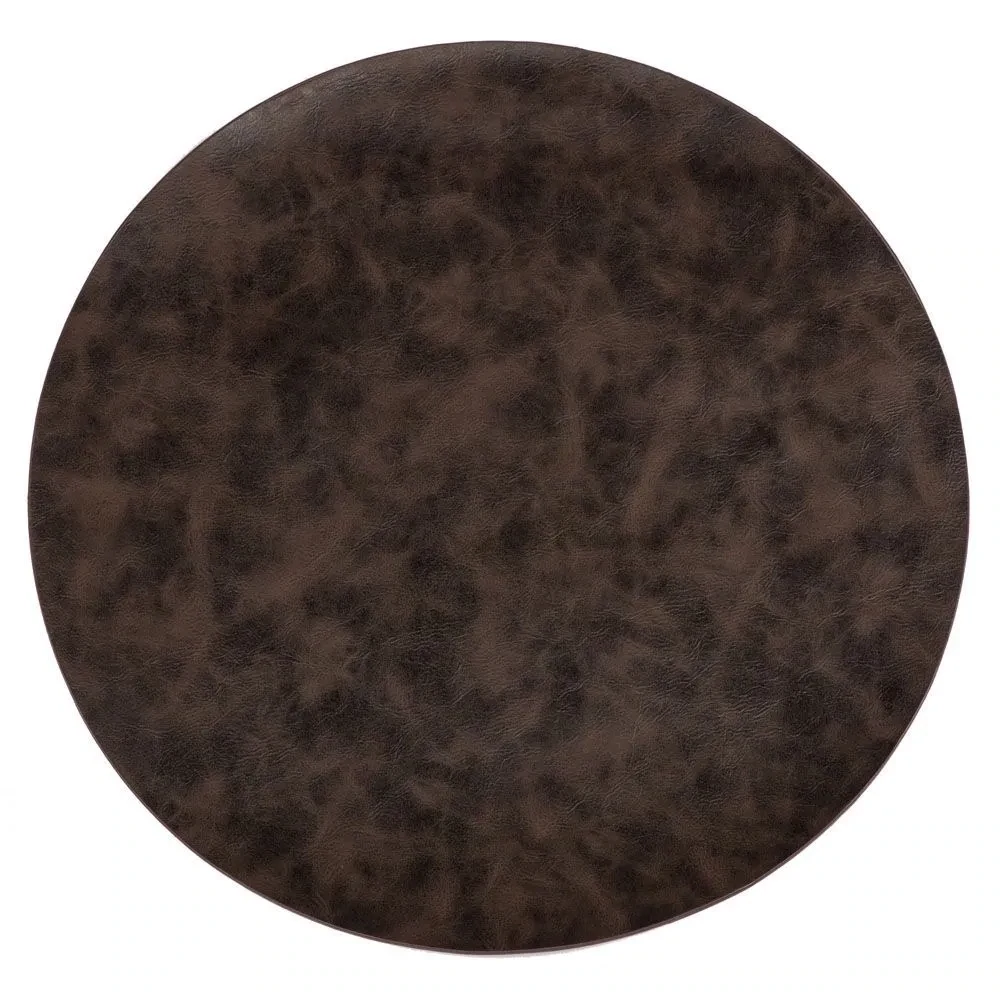 Coaster 9.5 cm Brown - Tirolix