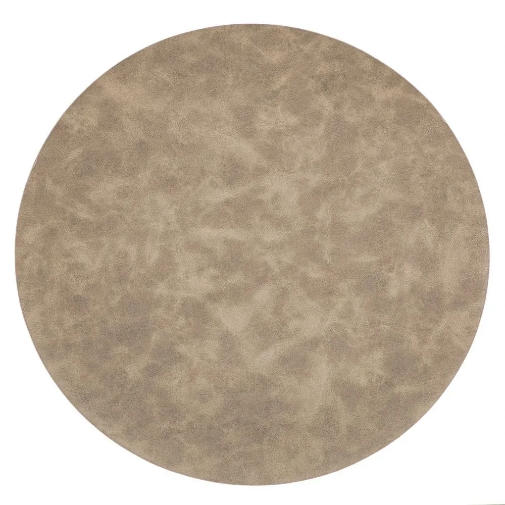Coaster 9.5 cm Taupe - Tirolix