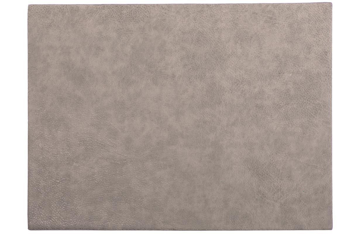 Faux Leather Placemat 33x45 cm Grey - Tirolix