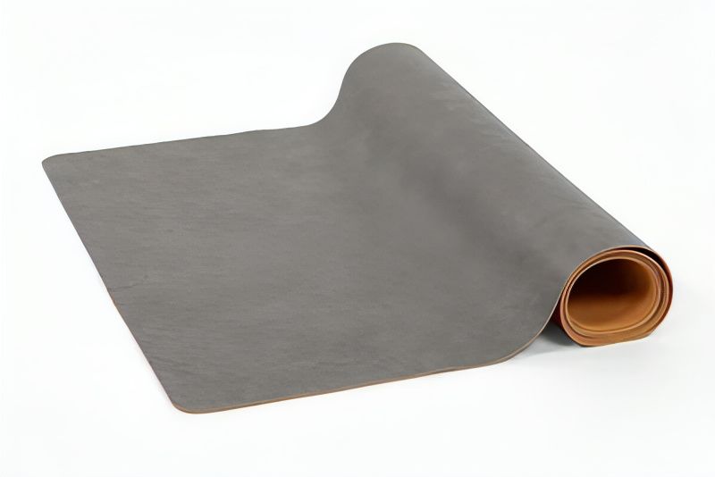 Runner Faux Leather 44x145 cm Grey - Tirolix