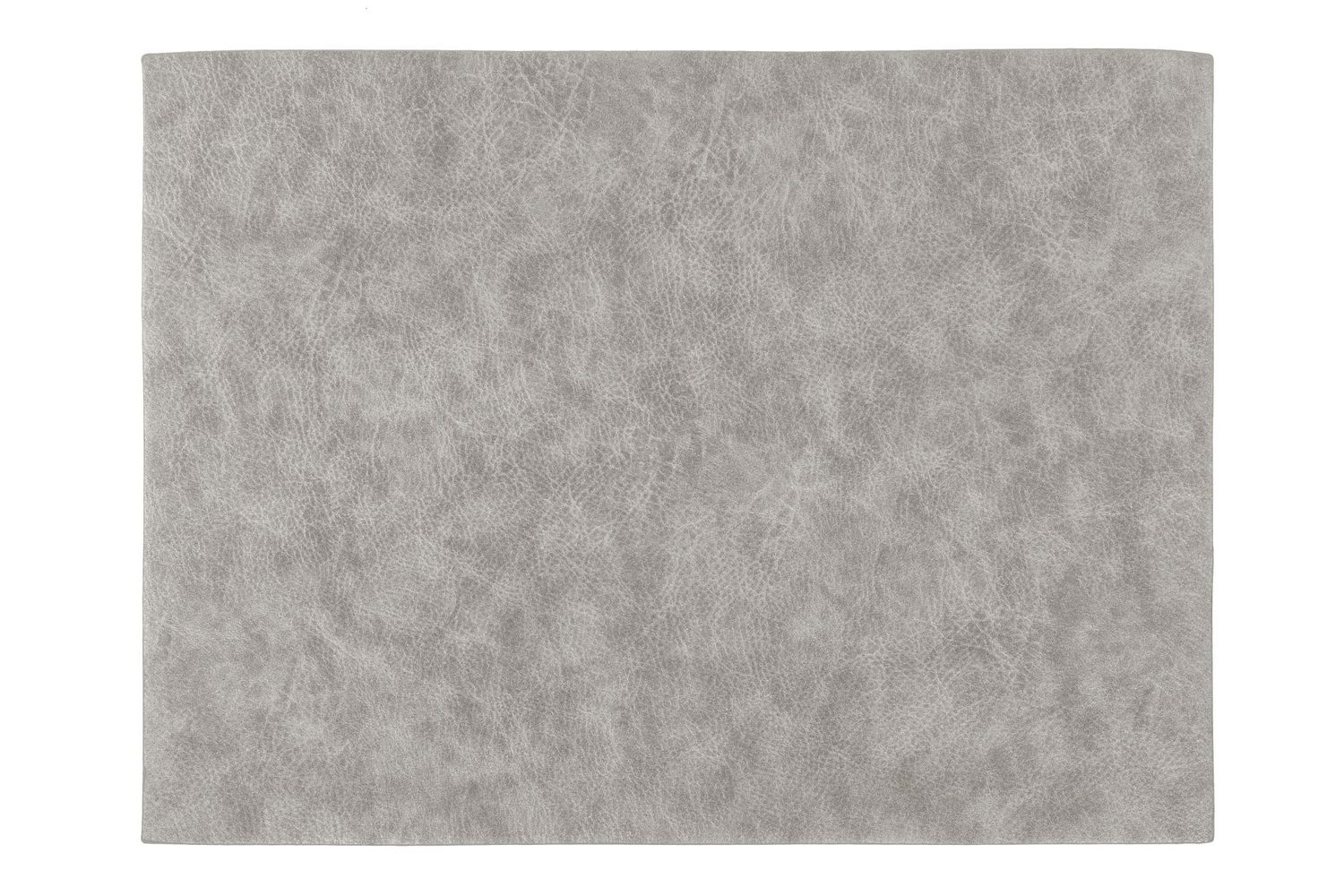 Faux Leather Placemat 33x45 cm Silver - Tirolix