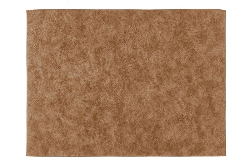 Faux Leather Placemat 33x45 cm Bronze - Tirolix
