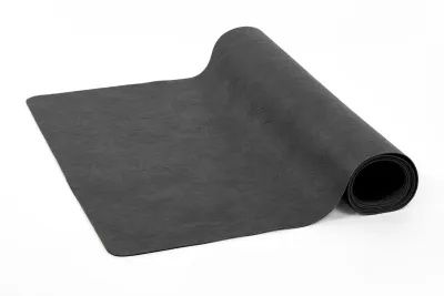 Runner Faux Leather 44x145 cm Black - Tirolix
